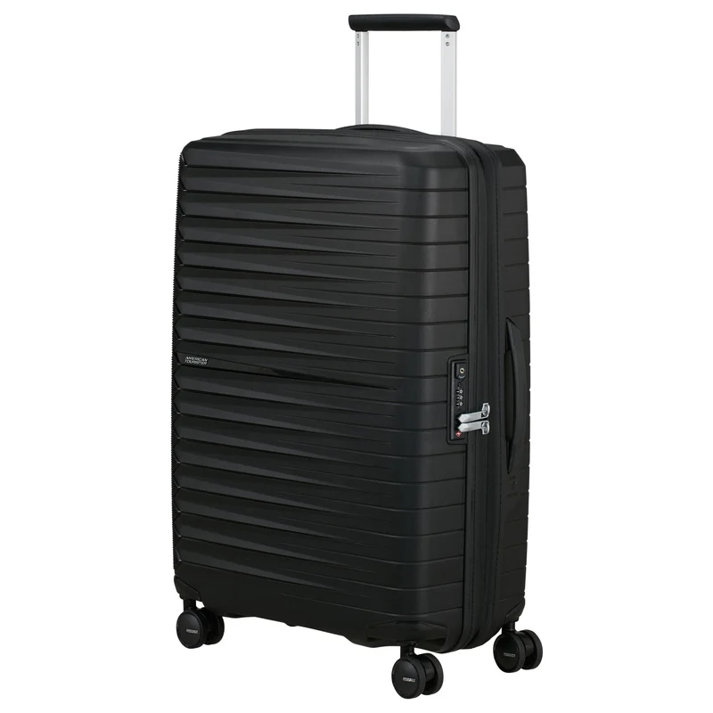 American Tourister Selection Fastforward - 4-Rollen-Trolley 68 cm erw. (schwarz)