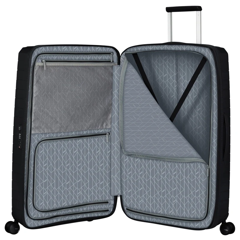 American Tourister Selection Fastforward - 4-Rollen-Trolley 78 cm erw. (schwarz)