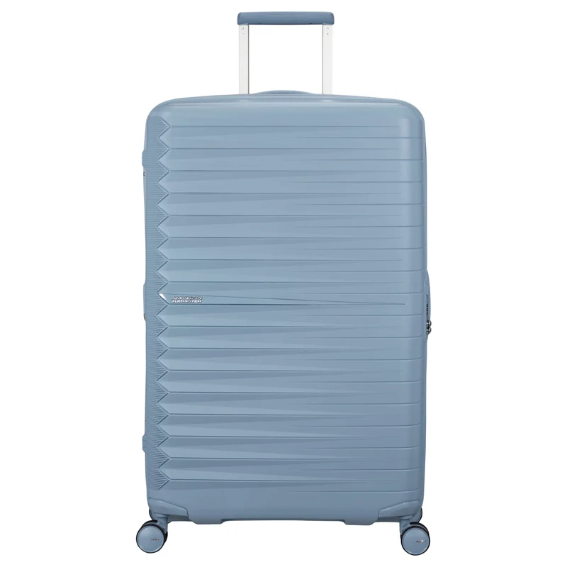 American Tourister Selection Fastforward - 4-Rollen-Trolley 78 cm erw. (blau)
