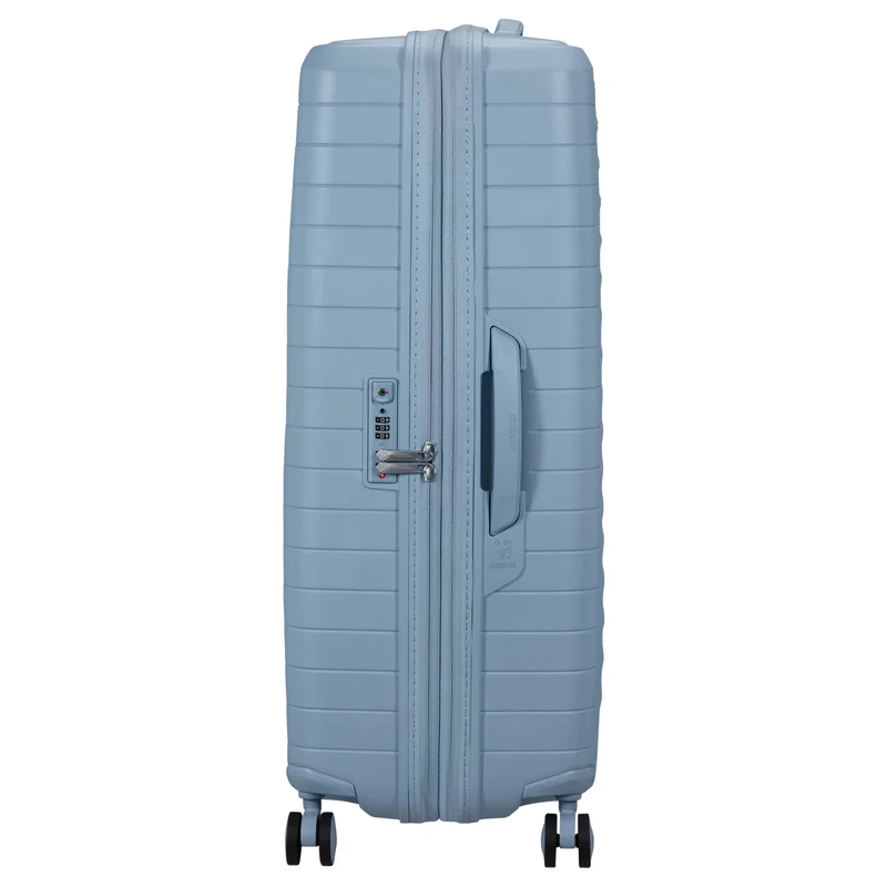 American Tourister Selection Fastforward - 4-Rollen-Trolley 78 cm erw. (blau)