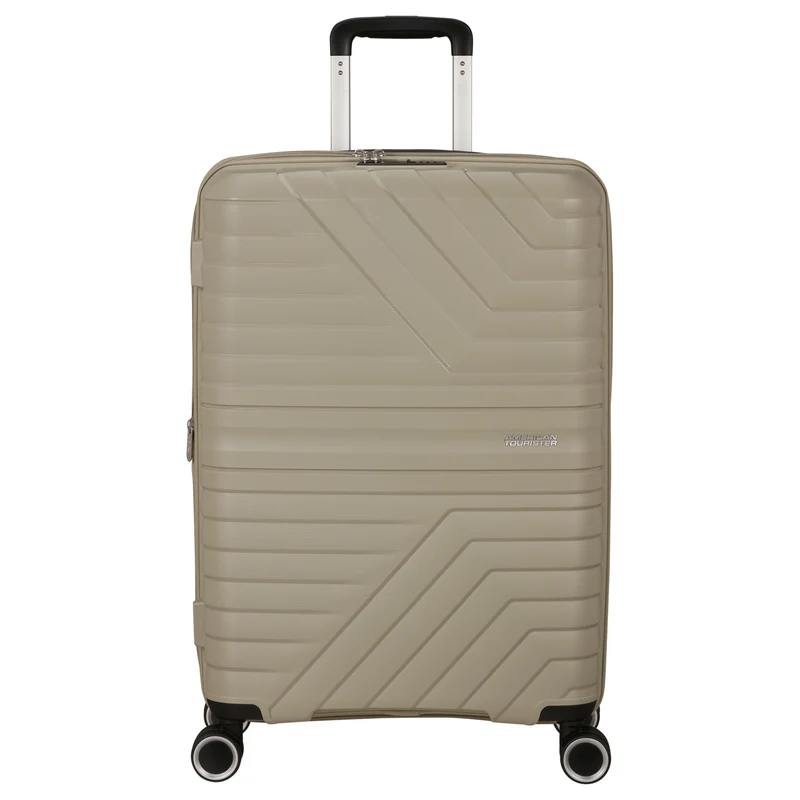 American Tourister Selection Flytwist - 4-Rollen-Trolley 67 cm erw. (beige)