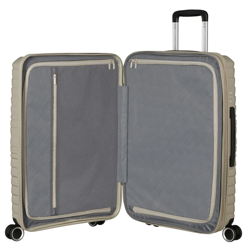 American Tourister Selection Flytwist - 4-Rollen-Trolley 67 cm erw. (beige)