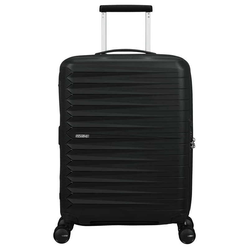 American Tourister Selection Fastforward - 4-Rollen-Kabinentrolley 55 cm erw. (schwarz)