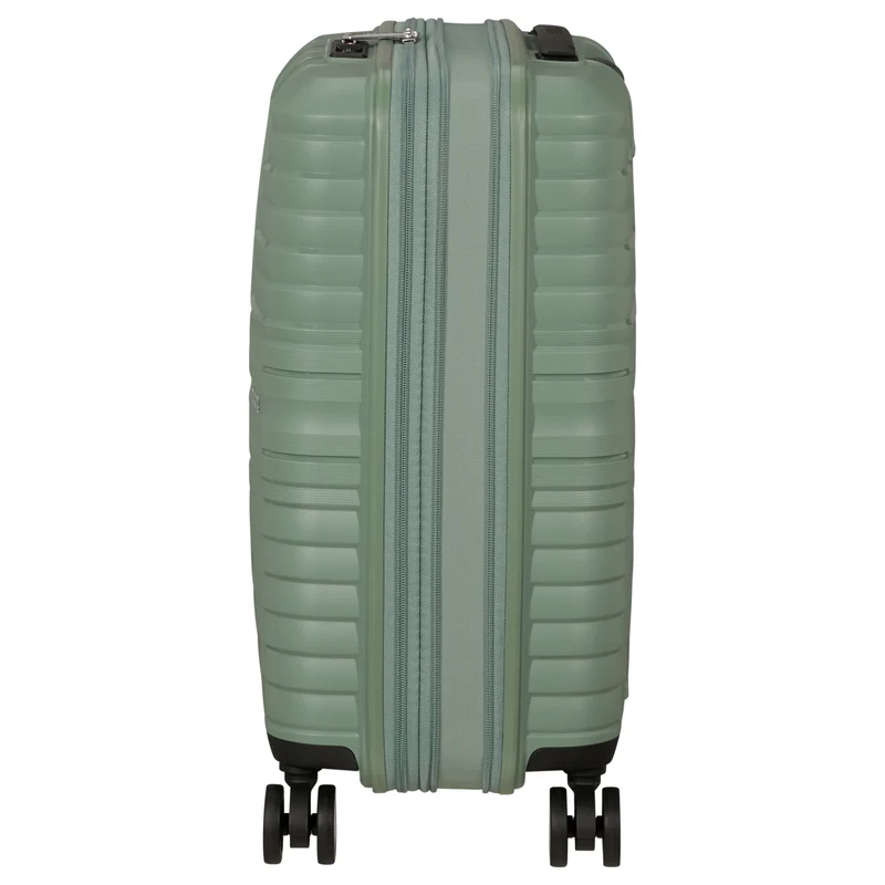 American Tourister Selection Flytwist - 4-Rollen-Kabinentrolley 55 cm erw. (grün)