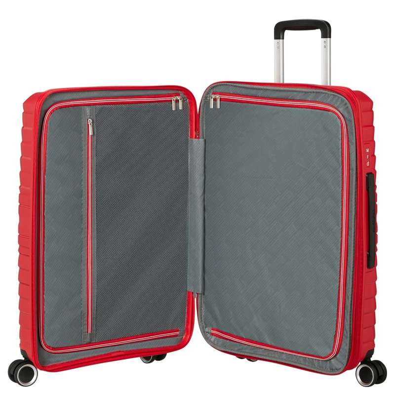American Tourister Selection Flytwist - 4-Rollen-Trolley 67 cm erw. (rot)