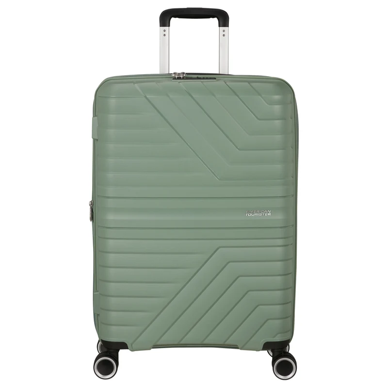 American Tourister Selection Flytwist - 4-Rollen-Trolley 67 cm erw. (grün)