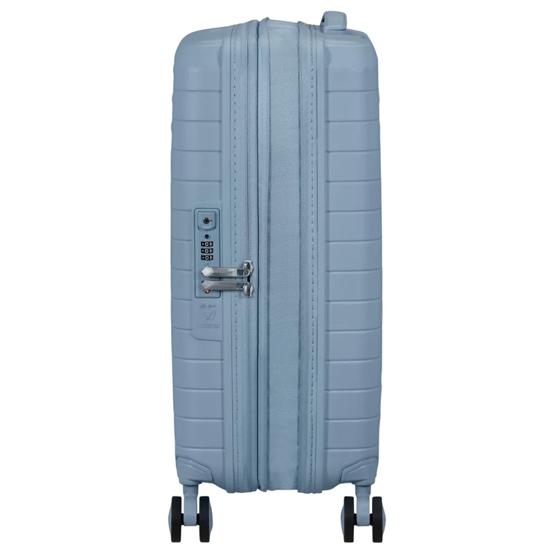 American Tourister Selection Fastforward - 4-Rollen-Kabinentrolley 55 cm erw. (blau)