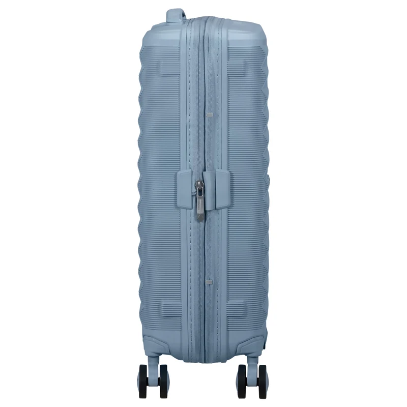 American Tourister Selection Fastforward - 4-Rollen-Kabinentrolley 55 cm erw. (blau)