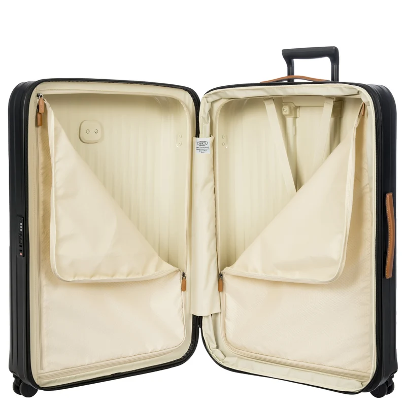 Brics Taormina - 4-Rollen-Trolley XL 82 cm erw. (schwarz)