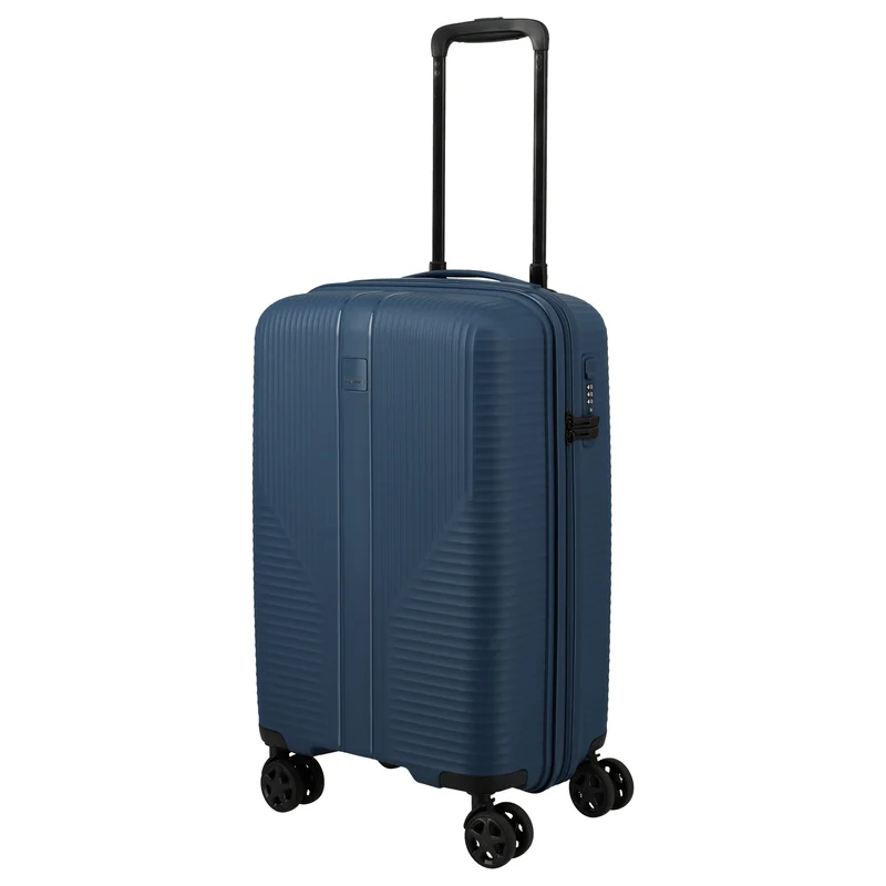 Travelite Air Stripe - 4-Rollen-Kabinentrolley Slim 55 cm (navy)