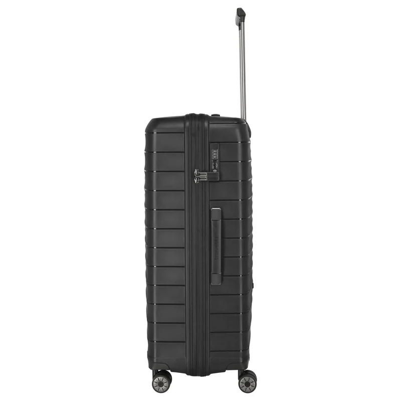 Travelite Mooby - 4-Rollen-Trolley Set L/M/S 3tlg. erw. (black)