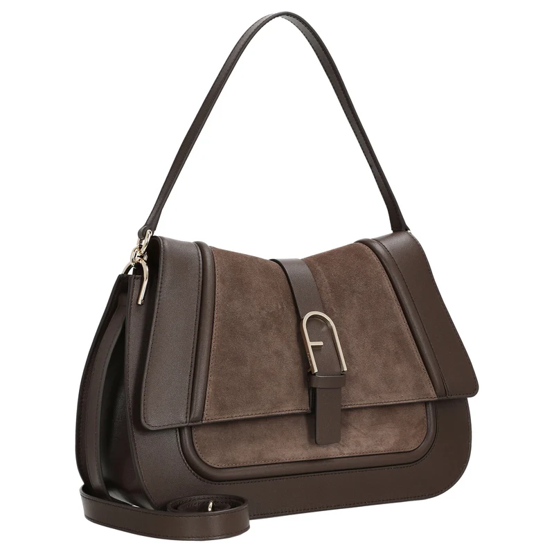 Furla Flow L - Schultertasche 33 cm (toni espresso)