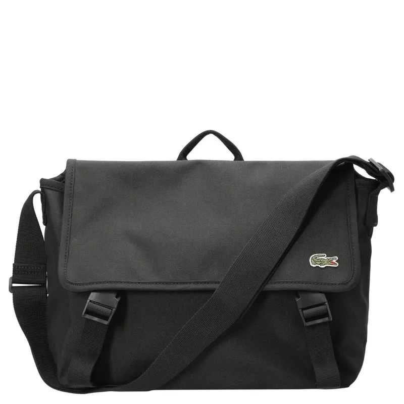 Lacoste Neocroc - Messenger Bag 14" 32.5 cm (noir)