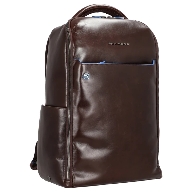 Piquadro Blue Square - Rucksack 14" 38 cm (mahogany)