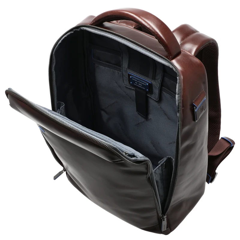 Piquadro Blue Square - Rucksack 14" 38 cm (mahogany)