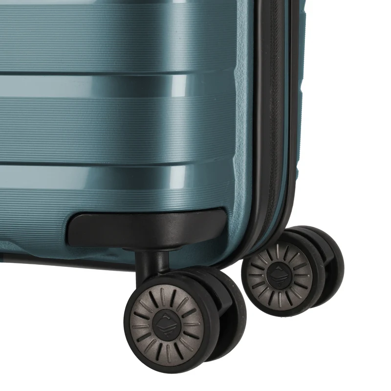Travelite Air Base Slim - 4-Rollen-Kabinentrolley S 55 cm (ice blue)