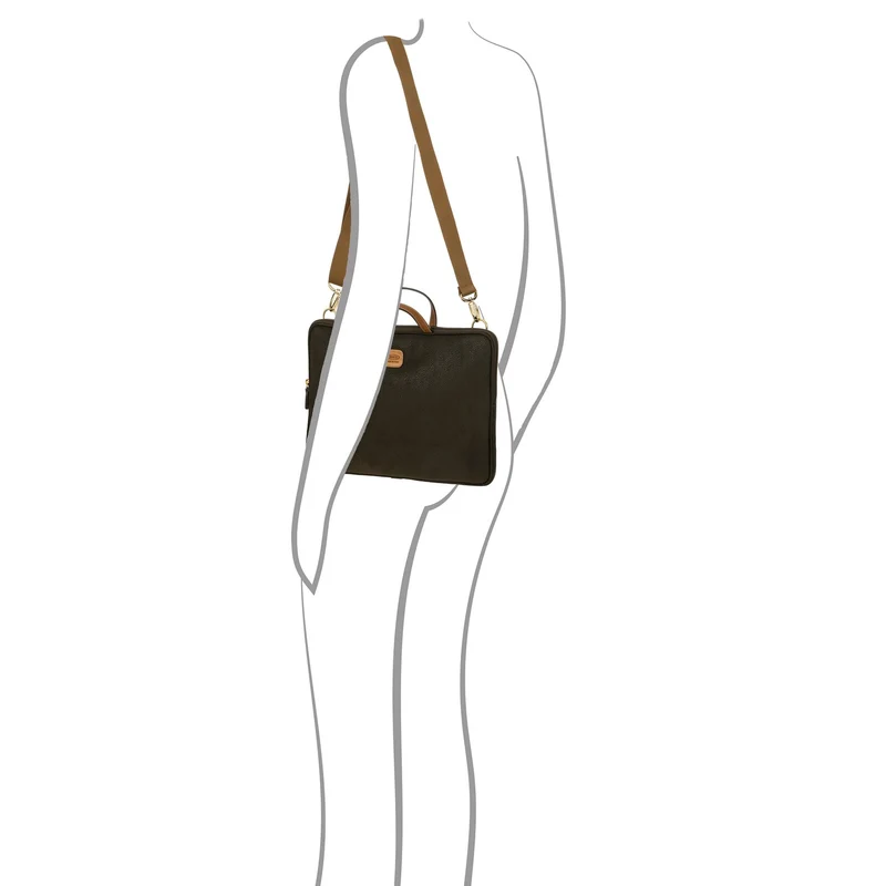 Brics Life - Laptoptasche 35 cm (olive)