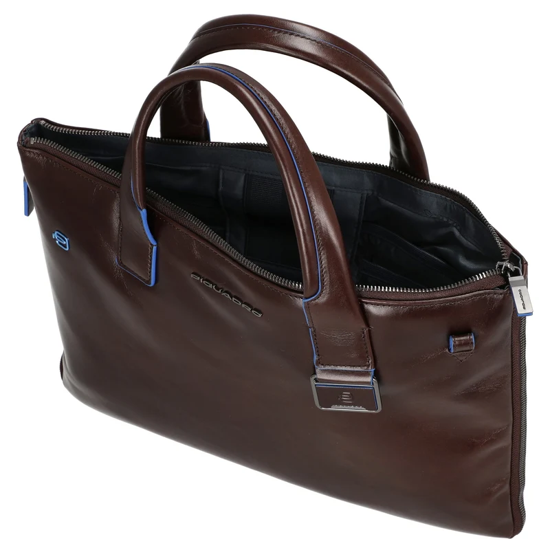 Piquadro Blue Square - Laptoptasche 14" 37 cm (mahogany)