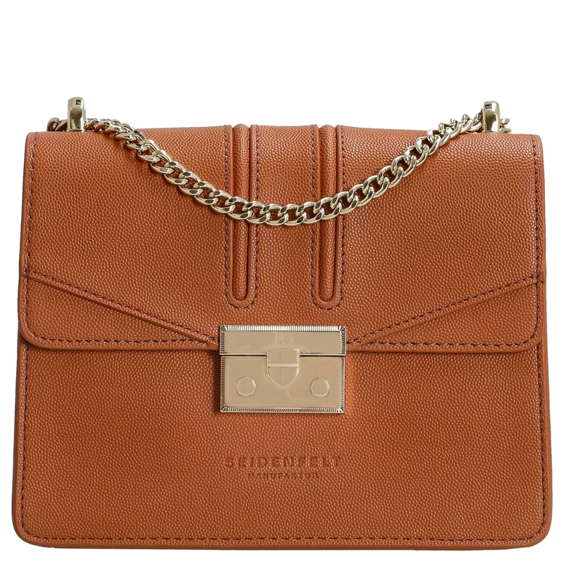 Seidenfelt Roros - Schultertasche 21 cm (caramel)