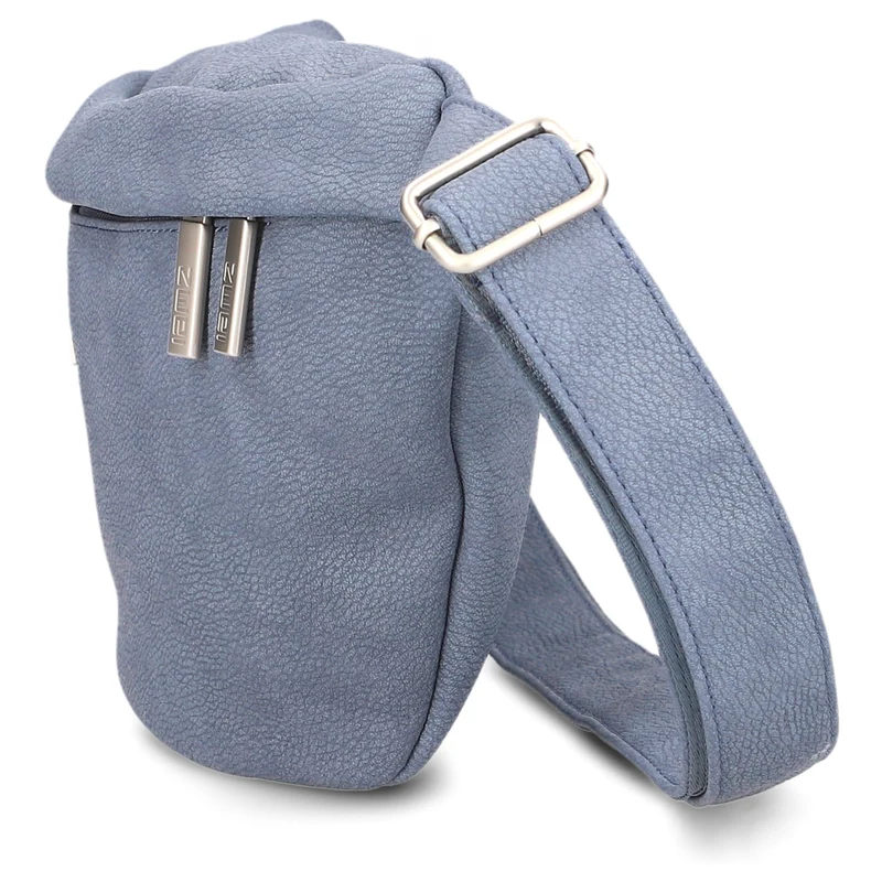 zwei Mademoiselle MH80 - Gürteltasche 40 cm (nubuk-sky)