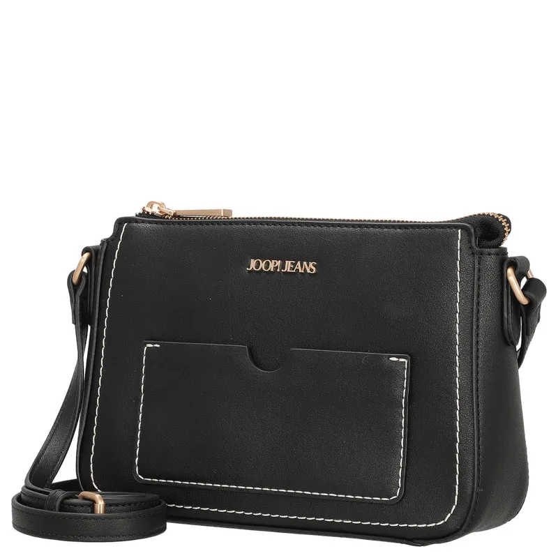 Joop Jeans Women Solido Jasmina - Schultertasche S 24 cm (black)