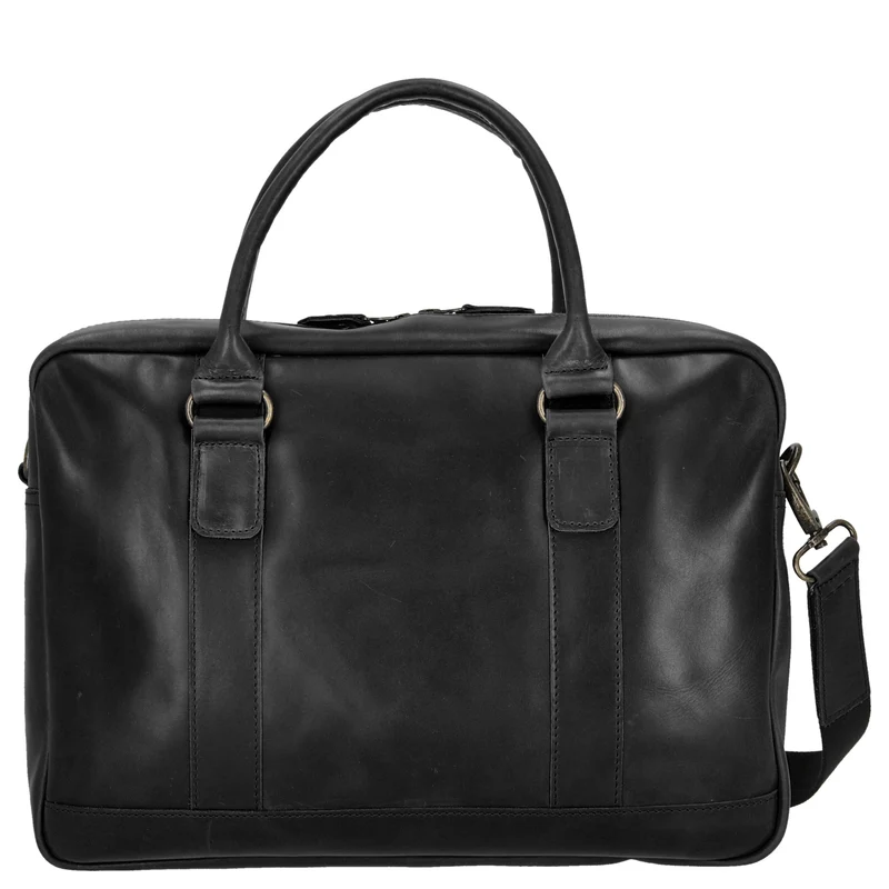 Buckle & Seam Everett - Aktentasche 16" 38 cm (black)