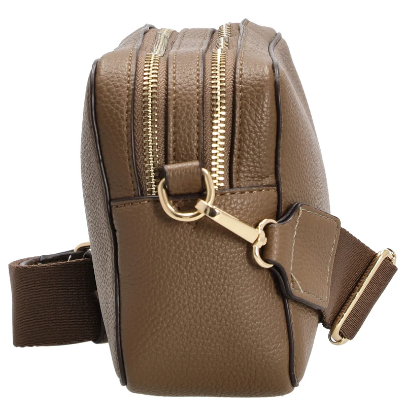 Seidenfelt Bjuv - Umhängetasche 24 cm (olive/gold)