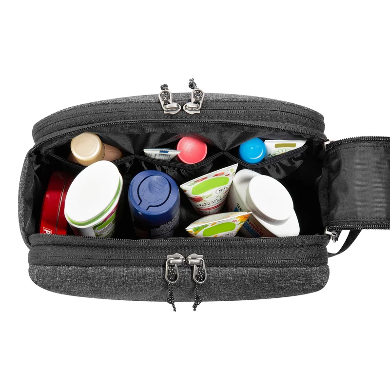 Tatonka Cosmetic Double Zip Pouch - Kulturbeutel 27 cm (black)