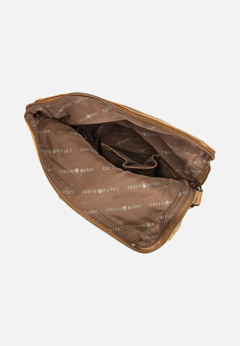 Vintage Foldflap Sattelbraun - Crossbody Bag