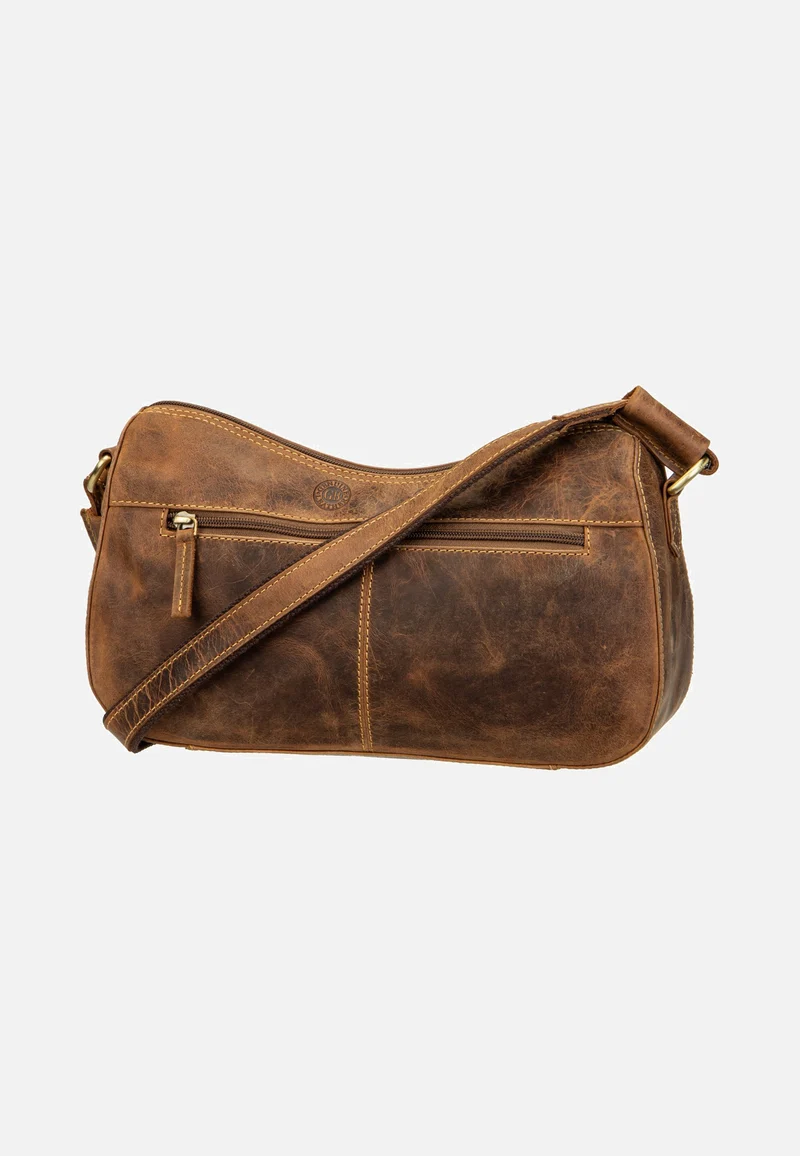 Vintage Umhängetasche 1442 Sattelbraun - Umhängetasche