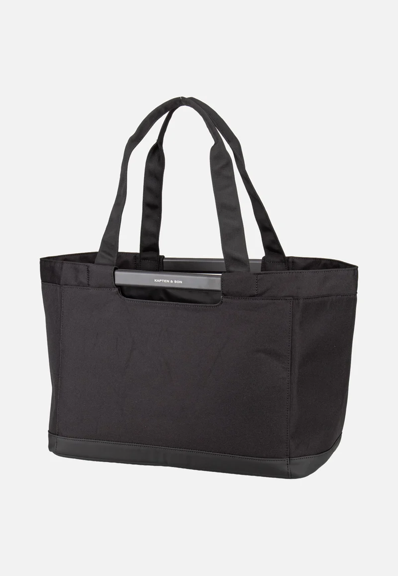 Vaasa Shopping Basket All Black - Einkaufskorb