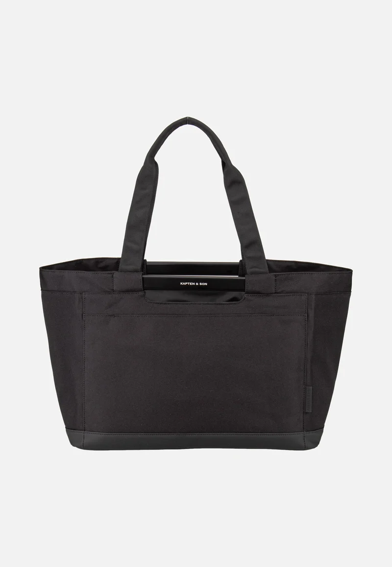 Vaasa Shopping Basket All Black - Einkaufskorb