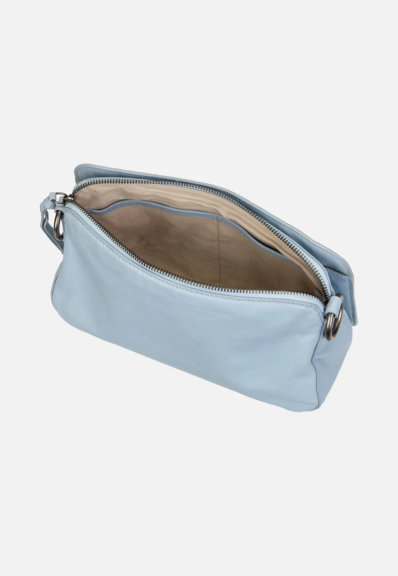 Clarice Crossbody M Sheep Natural Blue Denim - Crossbody Bag