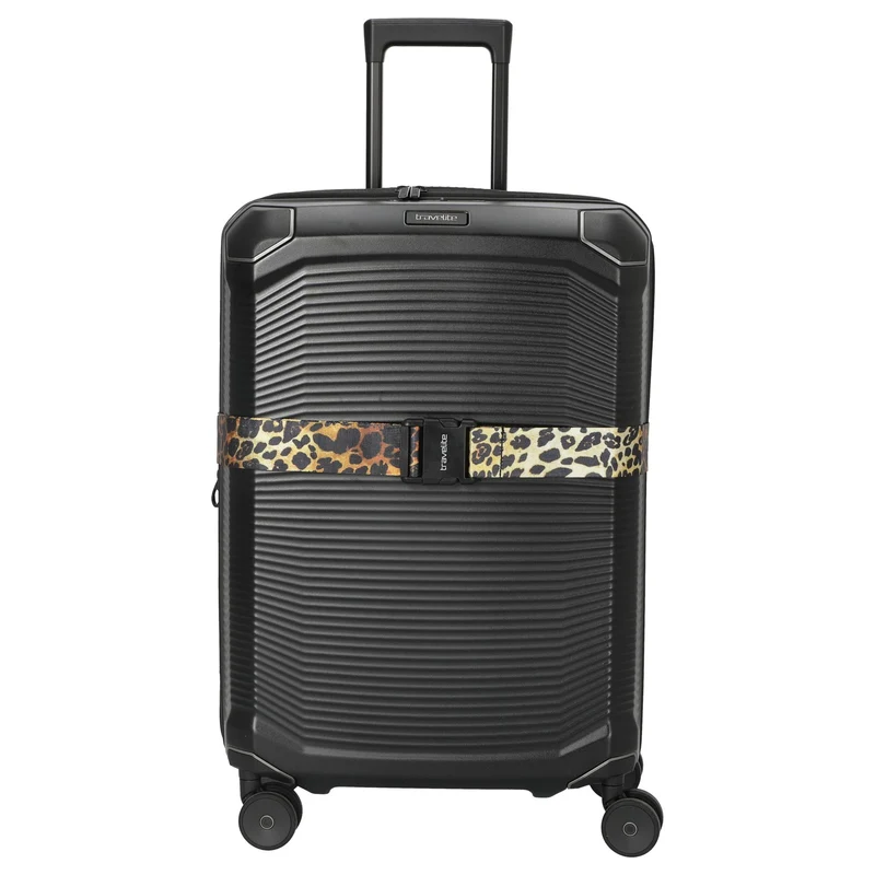 Travelite Accessoires - Koffergurt (leoprint)