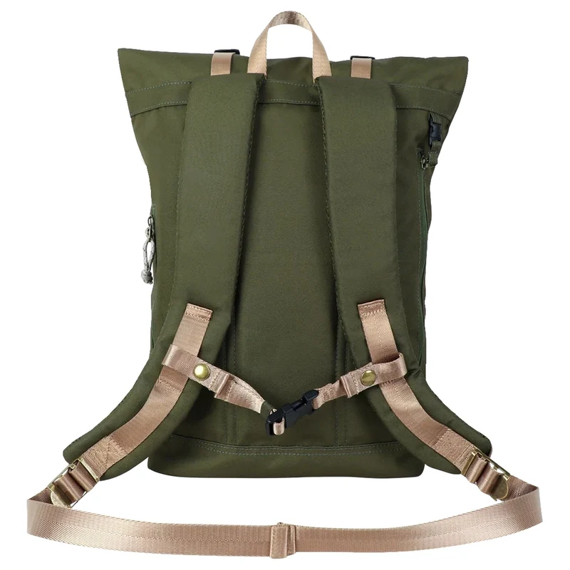 Doughnut Christopher Small Reborn 12 - Rolltop Rucksack 40 cm (army)