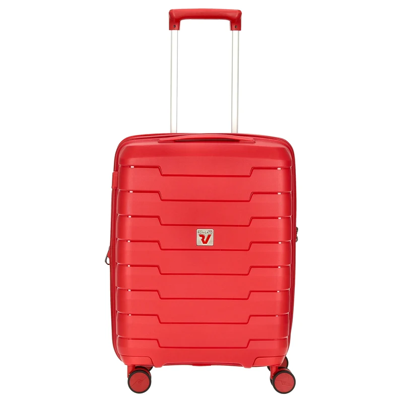 Roncato Skyline - 4-Rollen-Kabinentrolley S 55 cm erw. USB-Anschluss (rosso)