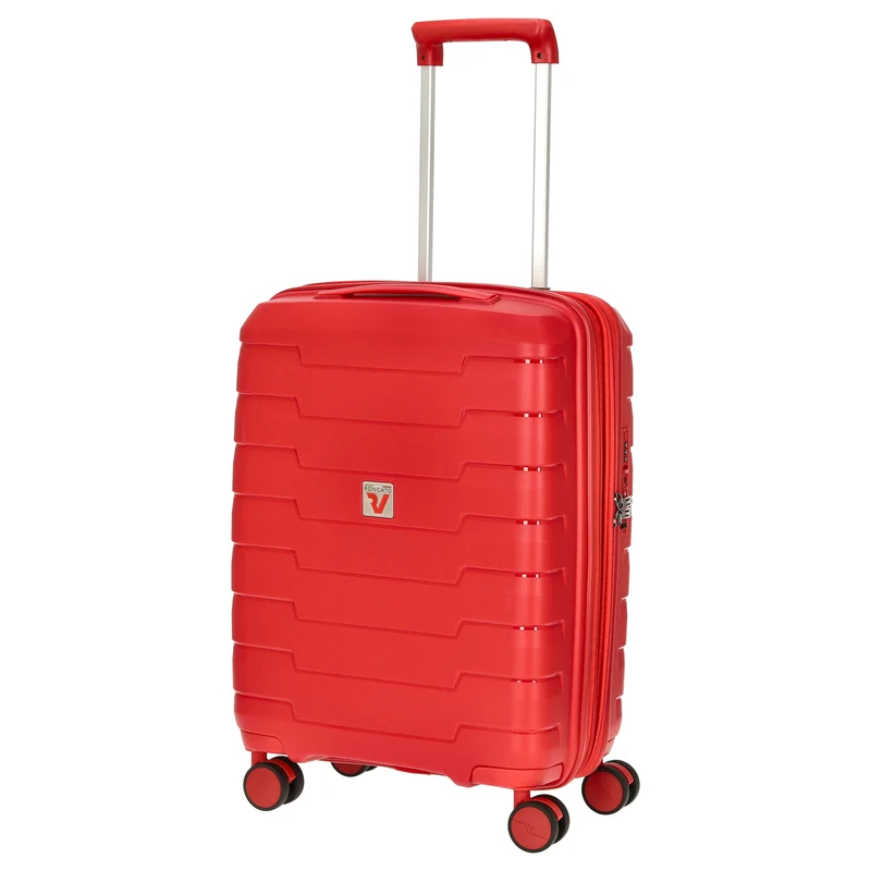 Roncato Skyline - 4-Rollen-Kabinentrolley S 55 cm erw. USB-Anschluss (rosso)