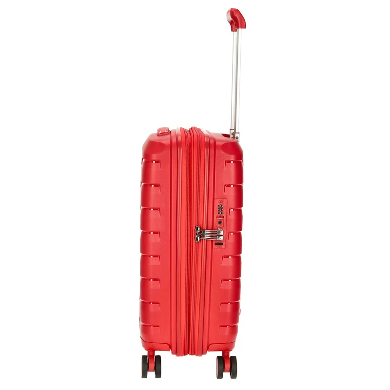 Roncato Skyline - 4-Rollen-Kabinentrolley S 55 cm erw. USB-Anschluss (rosso)