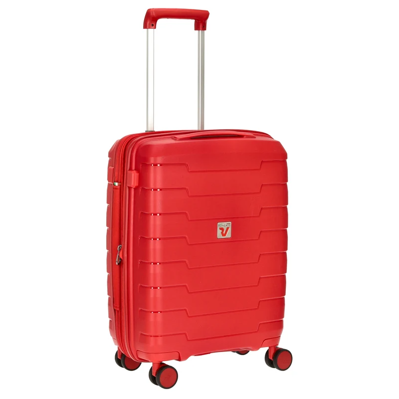 Roncato Skyline - 4-Rollen-Kabinentrolley S 55 cm erw. USB-Anschluss (rosso)