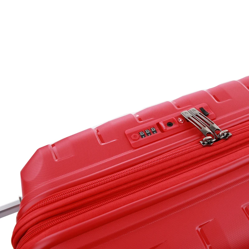 Roncato Skyline - 4-Rollen-Kabinentrolley S 55 cm erw. USB-Anschluss (rosso)
