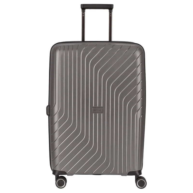 Somko Wave - 4-Rollen-Trolley M 67 cm erw. (anthrazit)