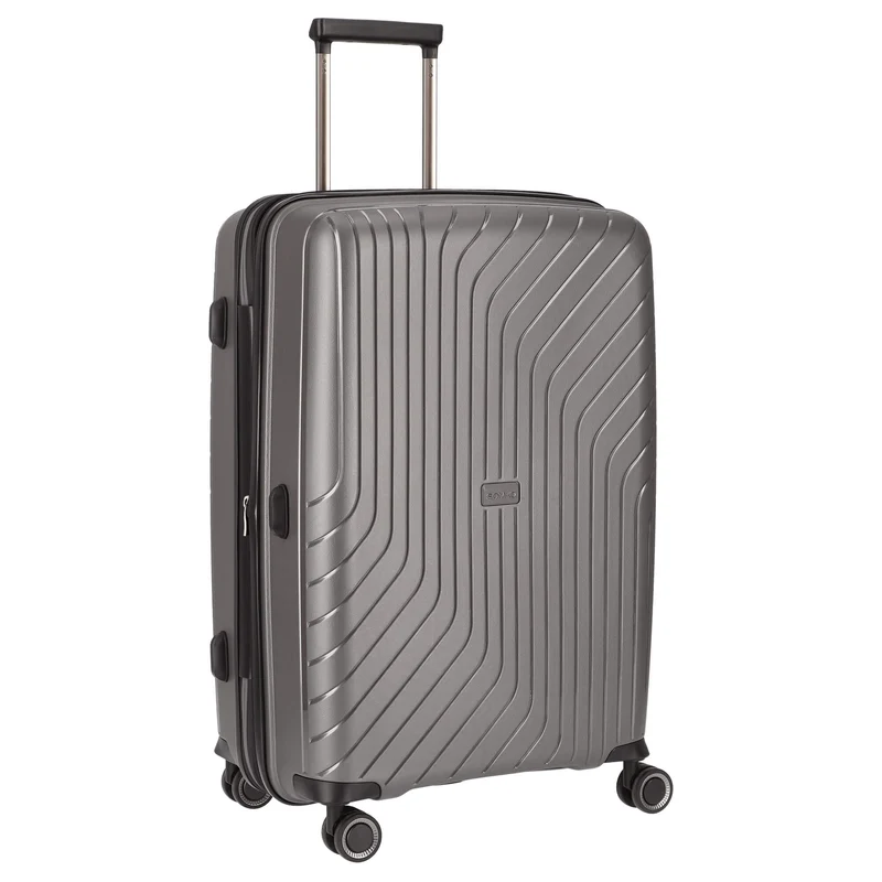 Somko Wave - 4-Rollen-Trolley M 67 cm erw. (anthrazit)
