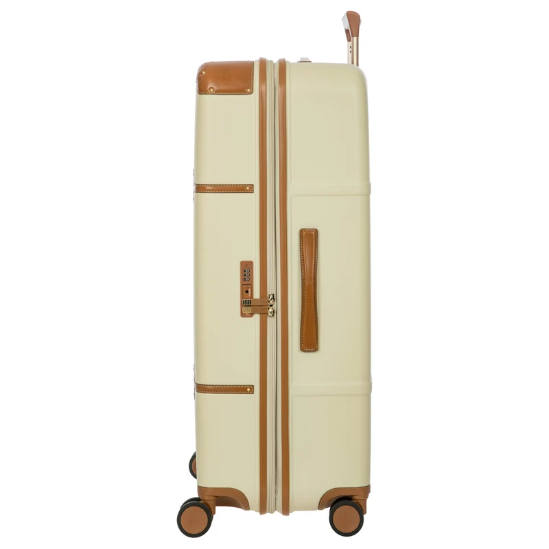 Brics Bellagio - 4-Rollen-Trolley 82 cm erw. recycelt (cream)