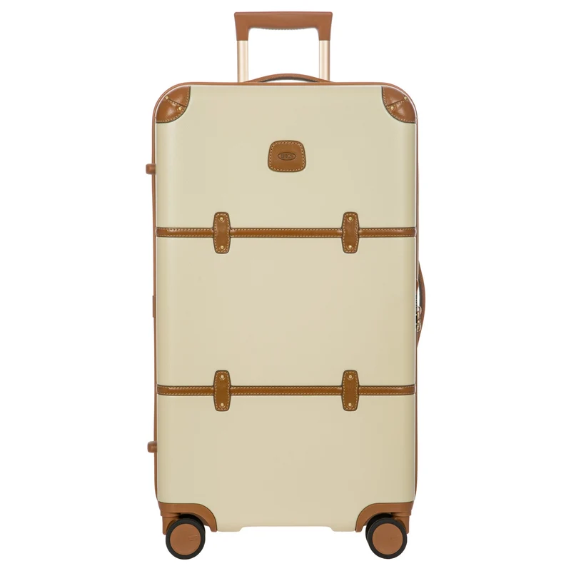 Brics Bellagio Trunk - 4-Rollen-Trolley 74 cm recycelt (cream)