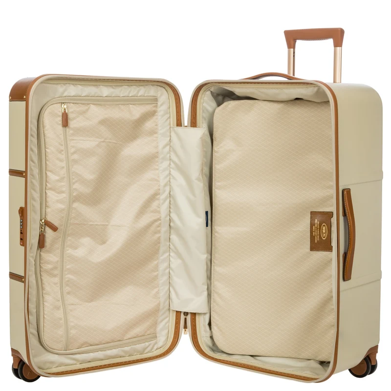 Brics Bellagio Trunk - 4-Rollen-Trolley 74 cm recycelt (cream)
