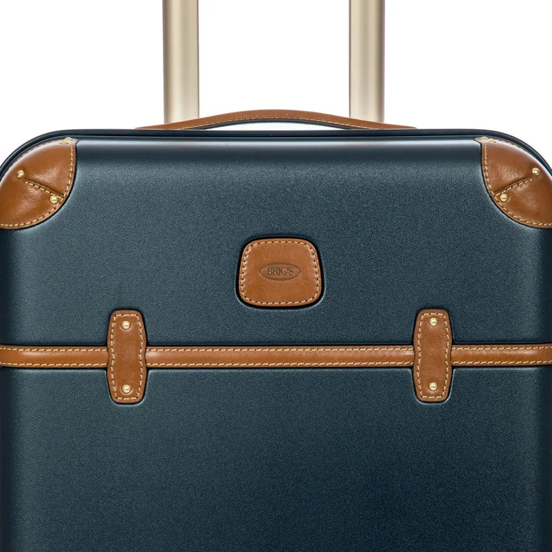 Brics Bellagio - 4-Rollen-Kabinentrolley 55 cm recycelt (blue/tan)