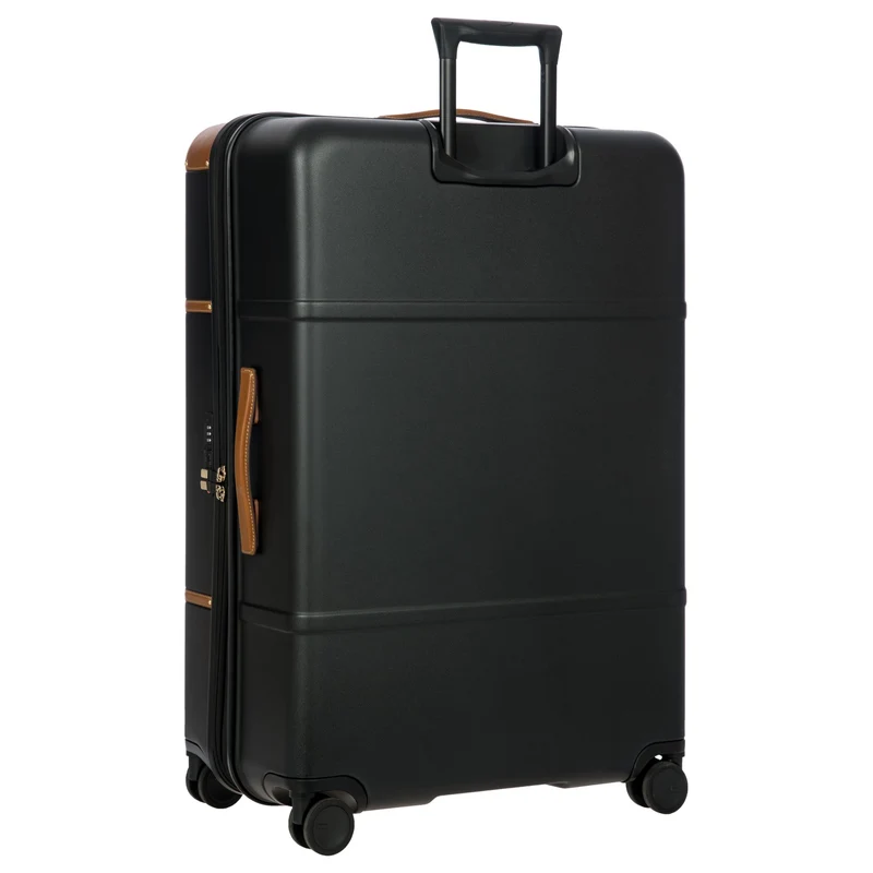 Brics Bellagio - 4-Rollen-Trolley 82 cm erw. recycelt (black/tan)