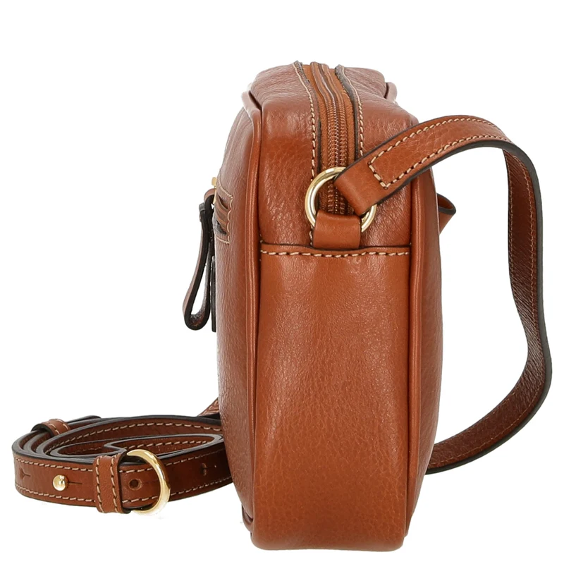Brics Life Pelle - Umhängetasche 21 cm (cognac)