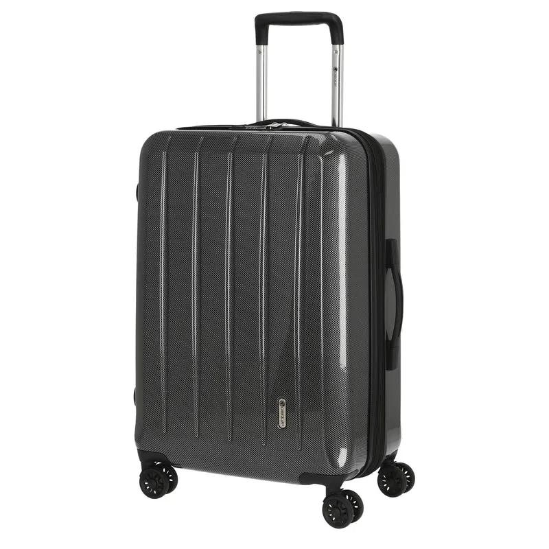 CHECK.IN London 2.0 - 4-Rollen-Trolley 67 cm (carbon schwarz)