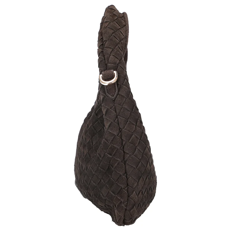 Les Visionnaires Sadie Weave Cozy - Umhängetasche 39 cm (dark brown)